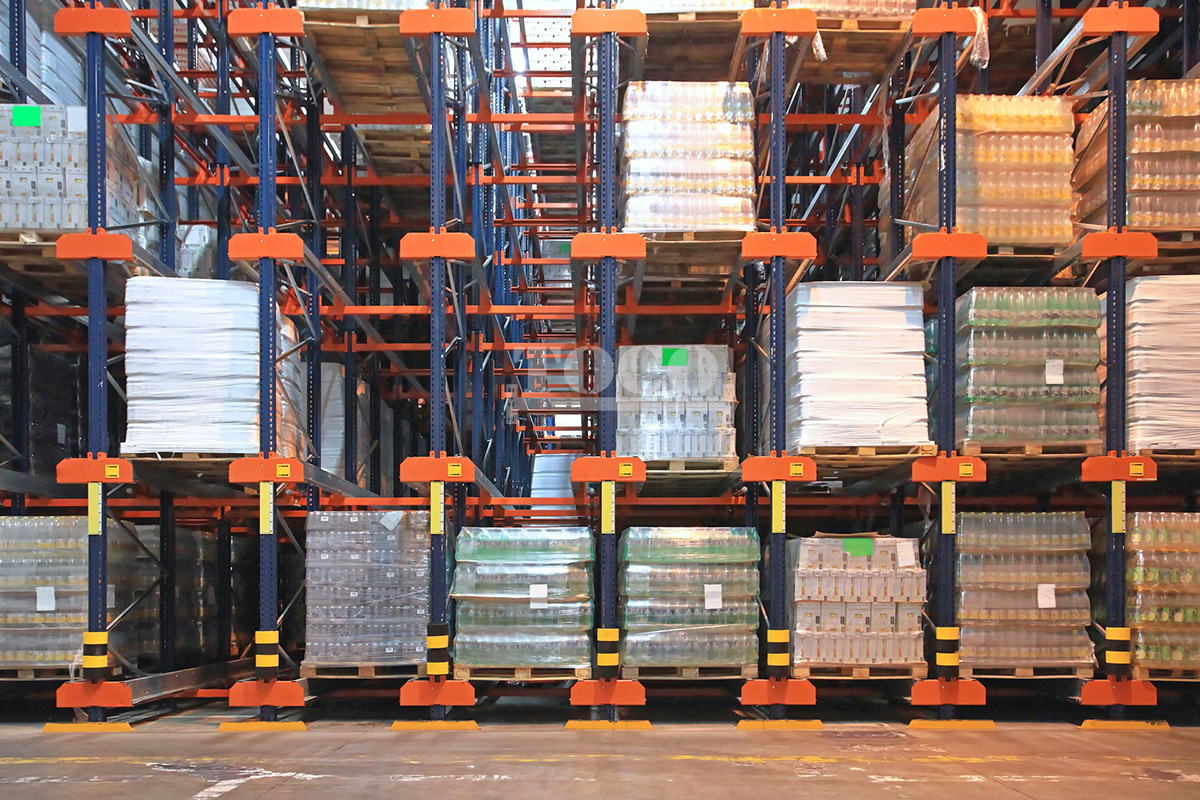 Paletten-Shuttle-Rack