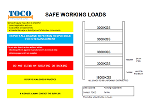 Safe Load Sign