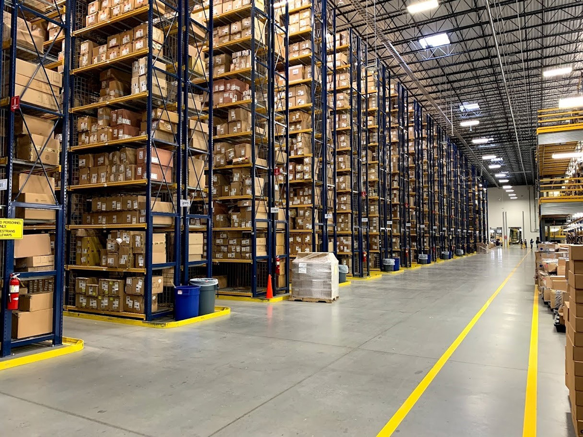 Very Narrow Aisle Racking